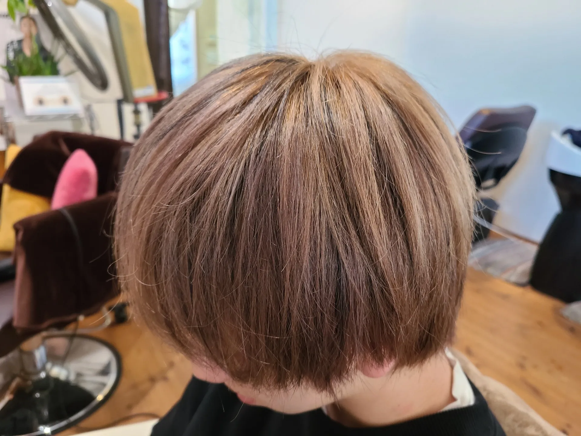 ブリーチしてる髪にローライトをオン